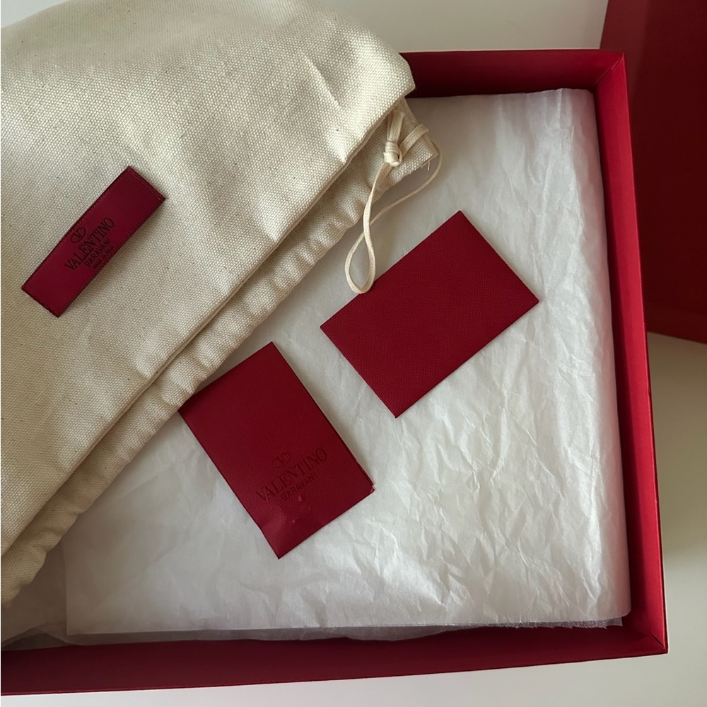 Valentino Rockstud Ankle Strap Pump 100 Mm Size 37 Poudre - Picture 4 of 8